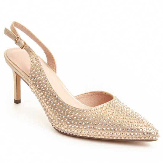 Zapato de Tacón Montevita Festshoe3 en Oro - Image 3