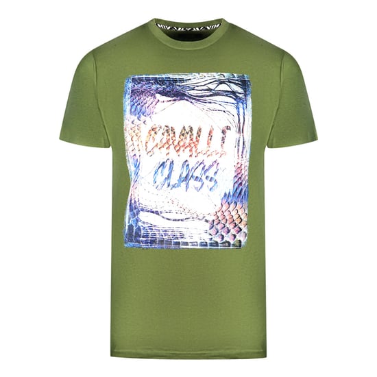 Camiseta Verde con Logo de Caja Cavalli Class - Image 1