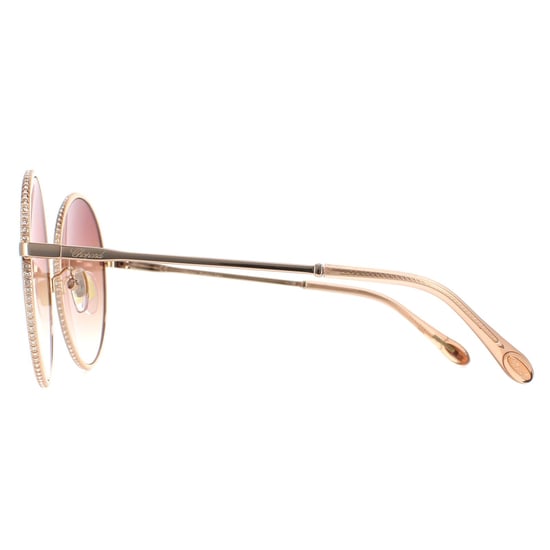 Chopard Round Womens Shiny Copper Gold Brown Gradient SCHF11V