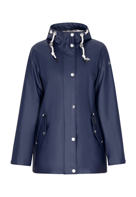 Schmuddelwedda rain jacket women marine - Image 1