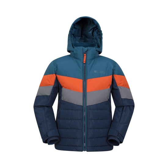 Mountain Warehouse Childrens/Kids Jasper II Water Resistant Jacket (Medium Grey) - Image 1