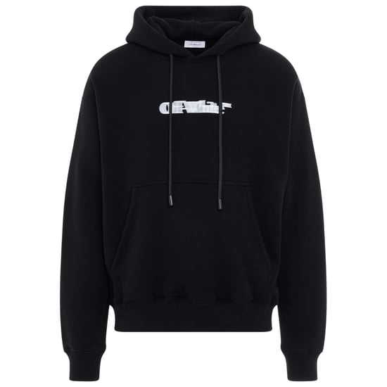 Hombre Hoodie OMBB085F23FLE002 1001 Capucha - Image 1