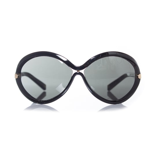 Black oval sunglasses - Image 1