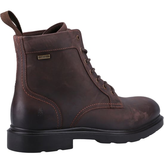 Hush Puppies Porter Leather Men's Brown Boots - Image 2