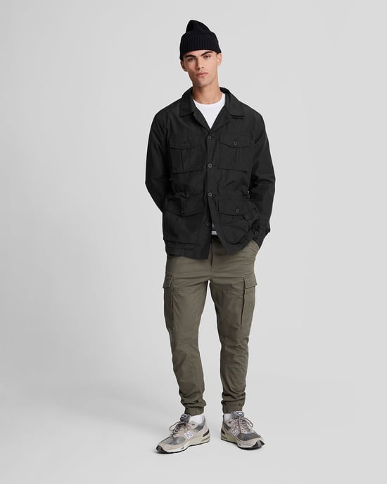 Chaqueta campo negra azabache de Lyle & Scott - Image 2