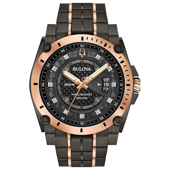 Bulova Precisionist Men's Grey Watch 98D149