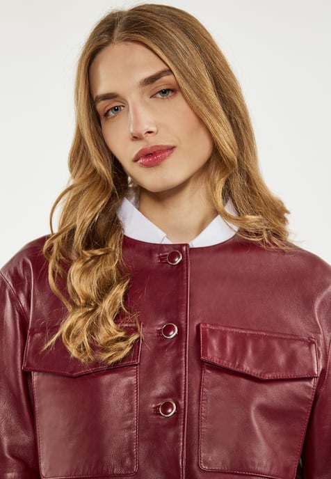 Dreimaster Jacket women wine red - Image 5