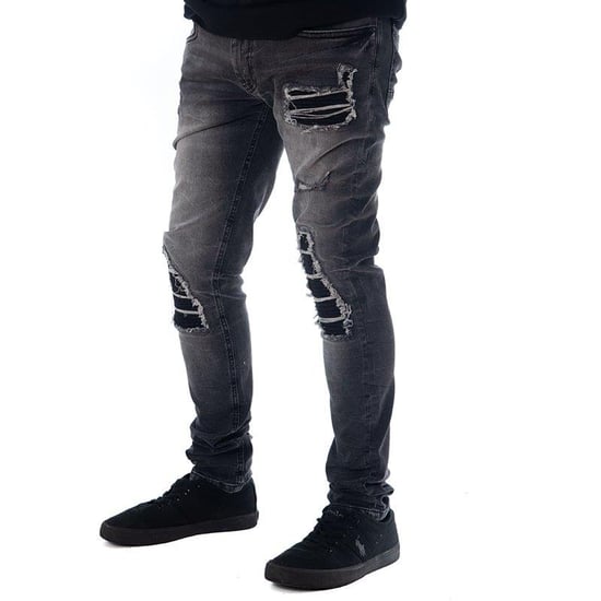 Mens Skinny Fit Ripped Jeans
