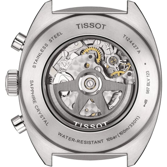 Tissot Heritage 1973 Men's Black Watch T1244271605100 - Image 3