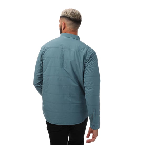 Men's Snow Peak Flexible Insulated Shirt in Blue - Image 2