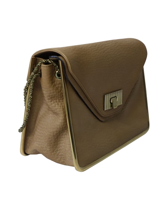 Chloe Sally Shoulder Bag in Caramel Brown Leather - Image 2