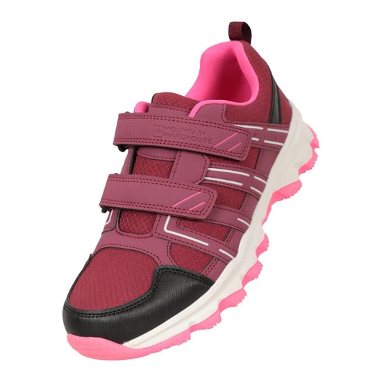 Mountain Warehouse Childrens/Kids Cannonball Walking Shoes (Berry) - Image 5