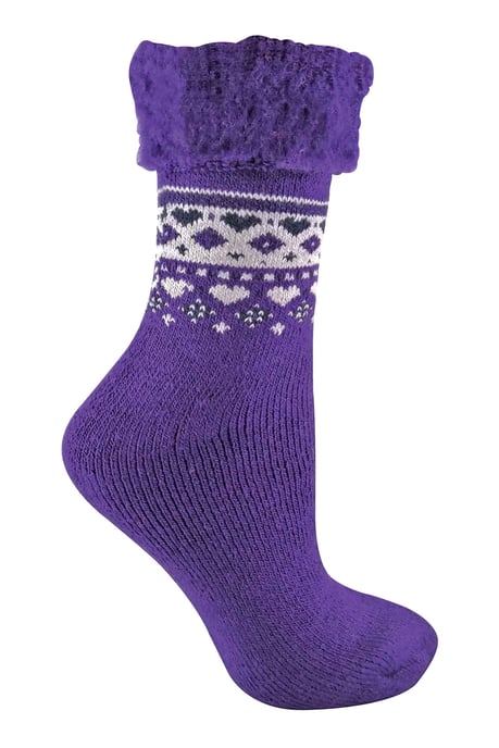 Sock Snob - Calcetines de Cama Nórdicos de Invierno Térmicos y Calentitos para Mujer - Image 1