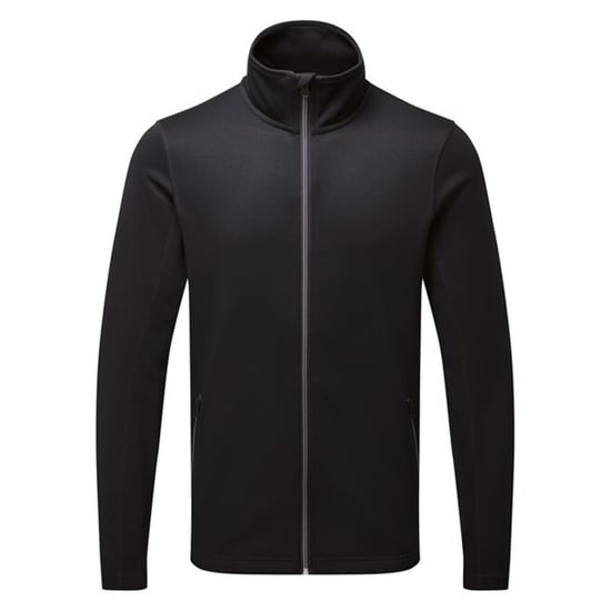 Premier Mens Sustainable Zipped Jacket (Black) - Image 1