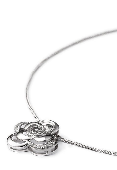 Orphelia Women's 925 Sterling Silver Chain with Pendant - Silver ZH-4864 - Image 3
