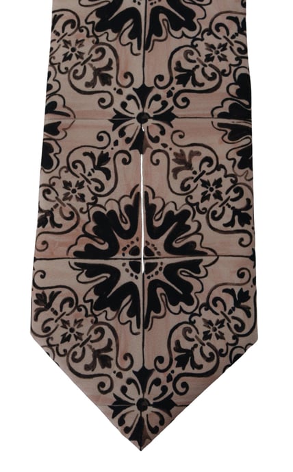 Patterned Necktie in