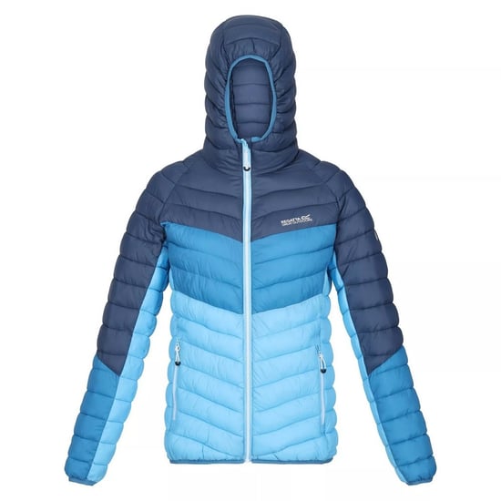 Regatta Womens/Ladies Harrock Lightweight Puffer Jacket (Dark Denim/Vallarta Blue)