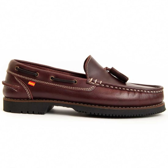 Purapiel Moccasin Puranautic In Burgundy