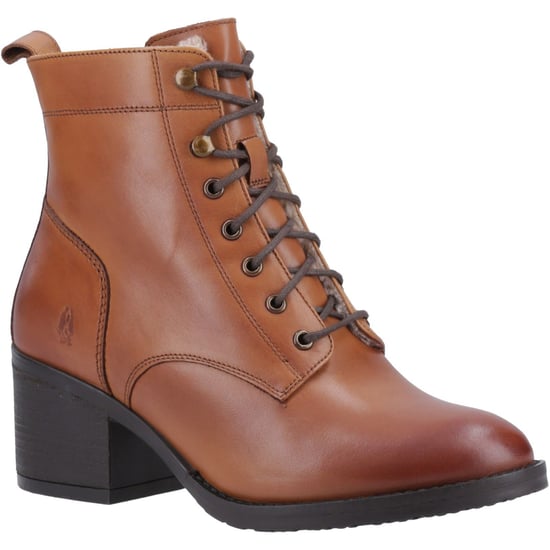 Hush Puppies Harriet Leather Women's Tan Boots - Image 1