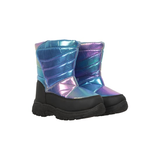 Mountain Warehouse Childrens/Kids Caribou Adaptive Snow Boots (Iridescent)