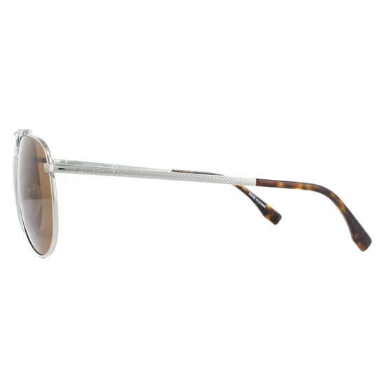 Gafas de sol Lacoste L177S 033 Gunmetal Marrón - Image 3