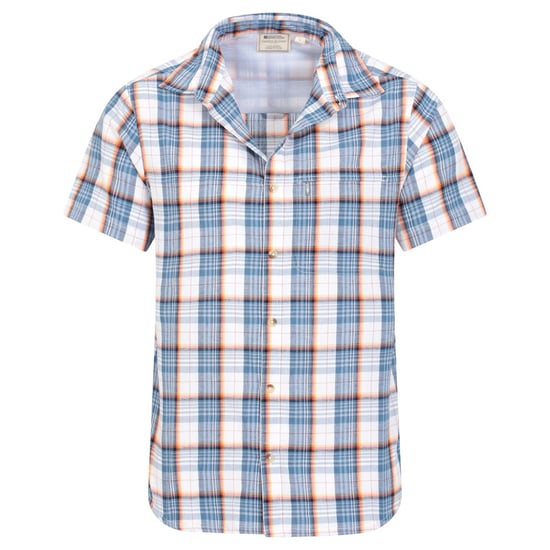 Mountain Warehouse Mens Cotton Shirt (Bright Blue) - Image 3