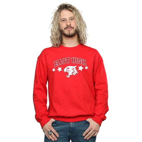 Disney Mens High School Musical The Musical Wildcat Stars Sweatshirt (Red) - Image 2