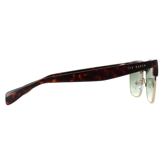 Ted Baker Semi Rimless Mens Dark Demi Green Gradient TB1681 Floyd