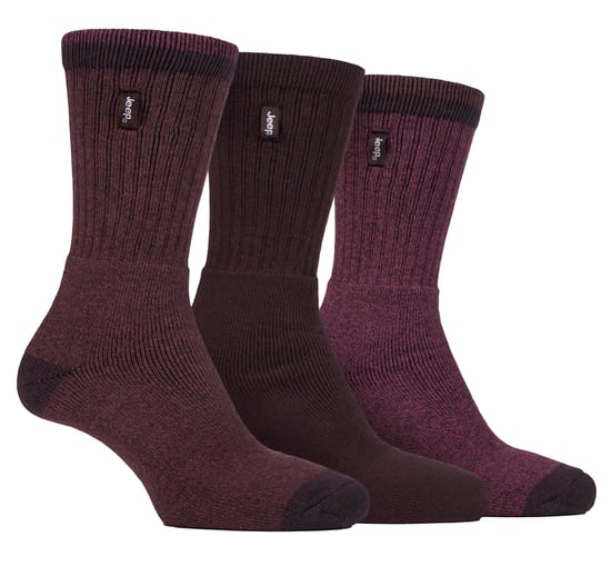 Calcetines de senderismo para hombre | Calcetines para terreno de lujo | Calcetines de ocio transpirables de diseño acanalado, ideales para caminar y hacer senderismo - Marrón / Tierra - Image 1