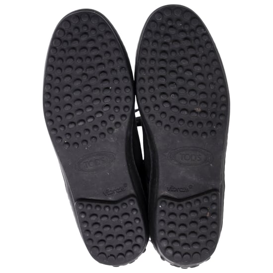 Tods' Lace-Up Combat Boots in Black Suede - Image 6