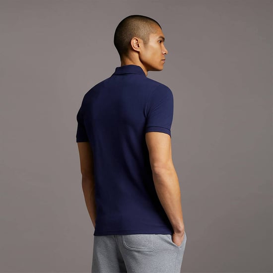 Lyle & Scott Polo liso azul marino - Image 2