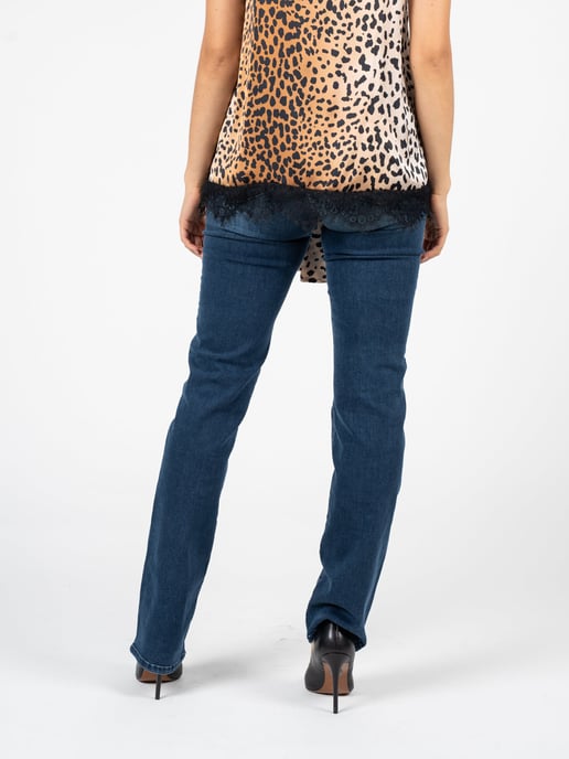 Liu Jo Vaqueros Authentic Straight de mujer azul - Image 5