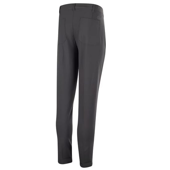 Island Green Mens Tour Stretch Tapered Leg Golf Trousers (Charcoal) - Image 2