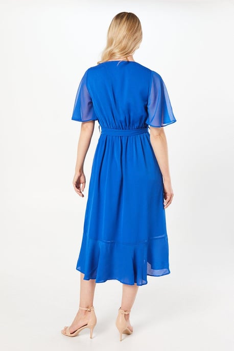 Ruffle Wrap Dress - Image 3