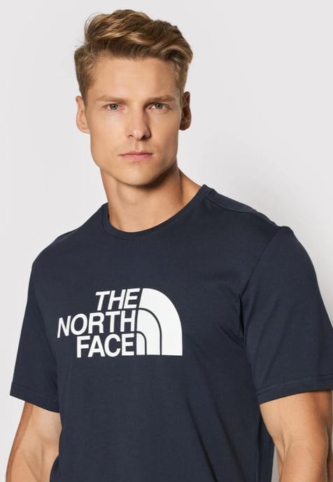 Camiseta The North Face Hombre SS Easy Tee Azul Marino - Image 3