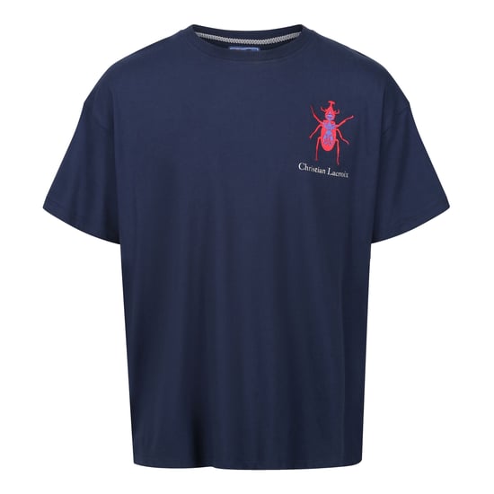 Regatta Mens Christian Lacroix Aramon Cotton T-Shirt (Navy) - Image 1