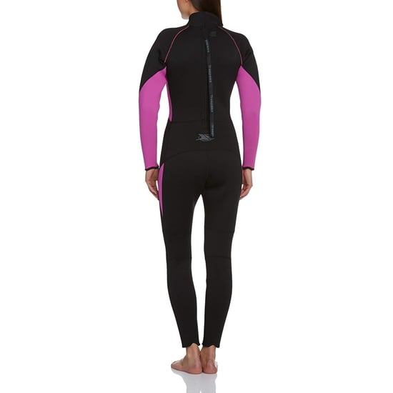 Trespass Womens/Ladies Aquaria Full Length 5mm Wetsuit (Black) - Image 2