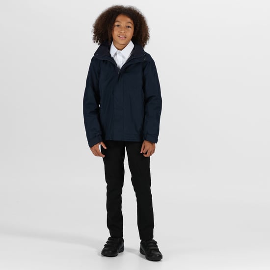 Regatta Kids/Childrens Waterproof Windproof Dover Jacket (Navy/Navy)