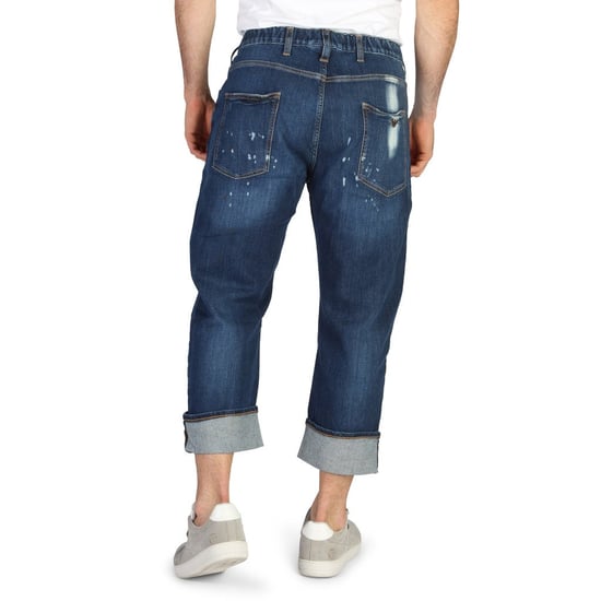 Pantalones rectos con dobladillos 3Z1J09 hombre - Image 2