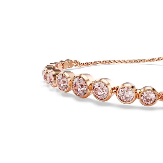 Swarovski 'Imber Organic' Women's Gold Plated Metal Bracelet - Rose 5718204 - Image 3