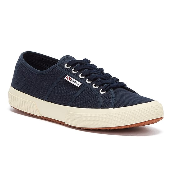 Superga Navy 2750 Cotu Trainers - Image 2