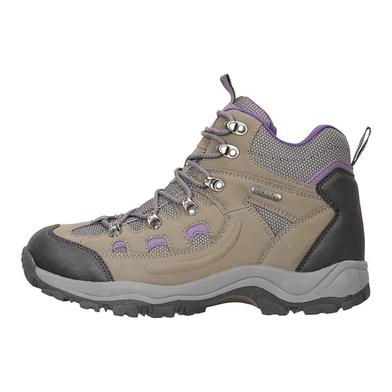 Mountain Warehouse Womens/Ladies Adventurer Waterproof Walking Boots (Dark Grey) - Image 3