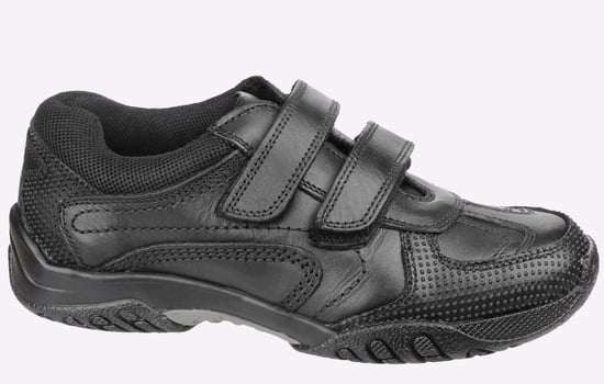 Hush Puppies Jezza LEATHER Junior Boys - Image 1