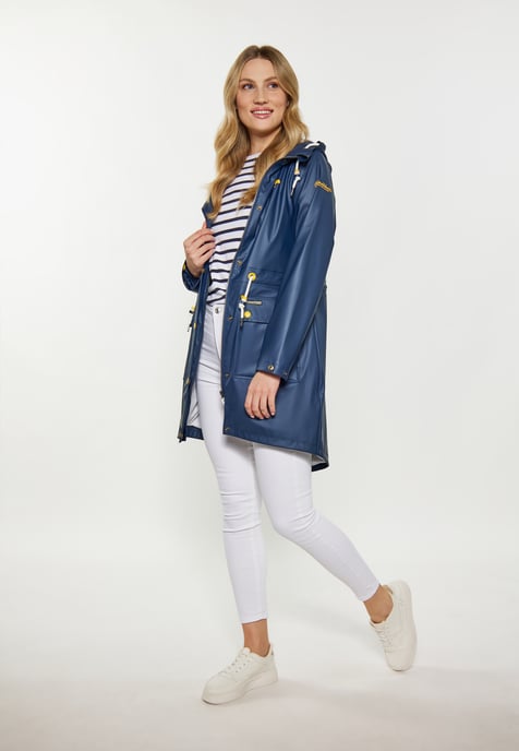 Schmuddelwedda raincoat women marine - Image 2
