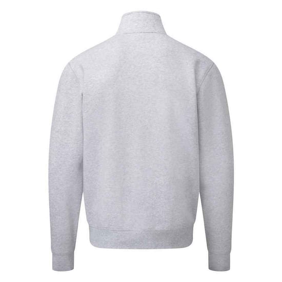Russell Mens Authentic Sweat Jacket (Light Oxford Heather) - Image 2