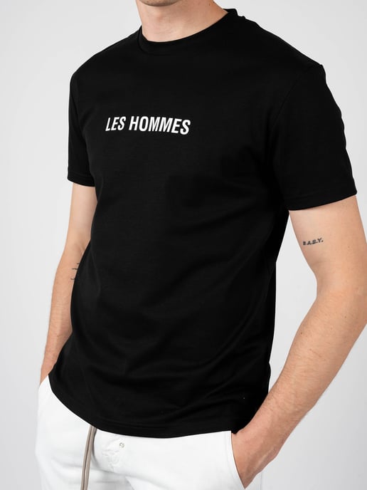 Les Hommes T-shirt Men's Black