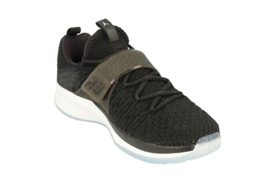 Nike Air Jordan Trainer 2 Flyknit Mens Black Trainers - Image 4