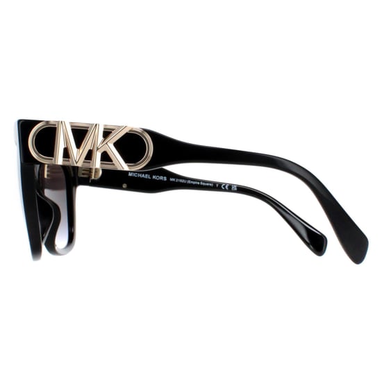Michael Kors Cat Eye Womens Black Dark Grey Gradient MK2182U Empire Square