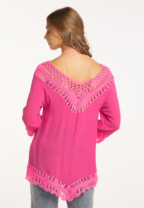 IZIA tunic with crochet part mahisha - Image 3