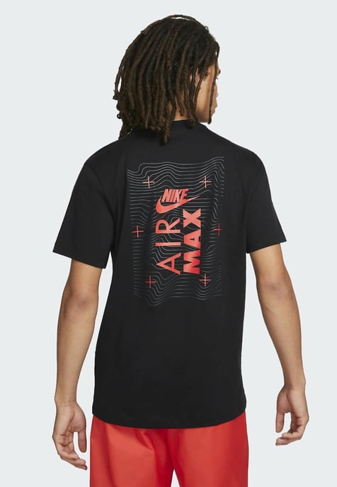 Camiseta Nike Sportswear Air Max para hombre en negro - Image 2